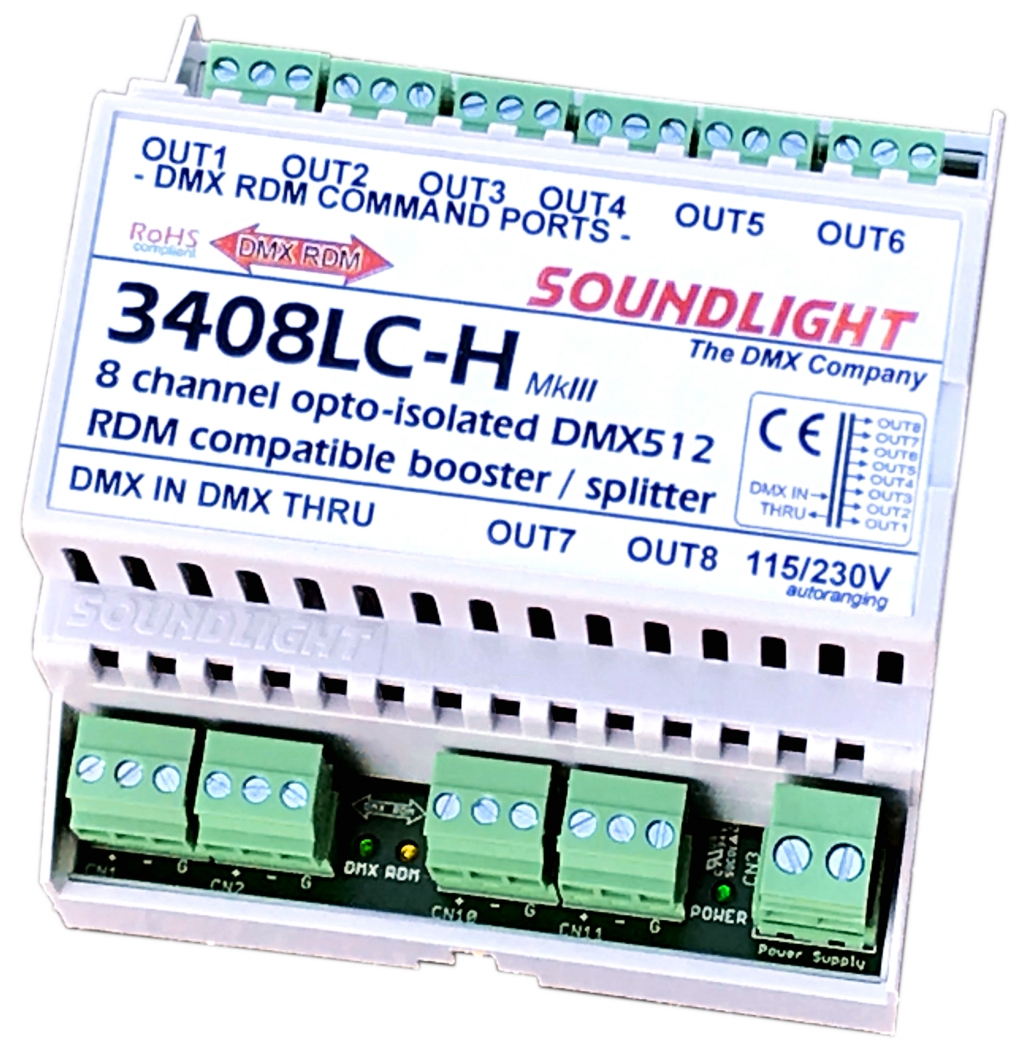 [DMX Splitter 3408LC-H]